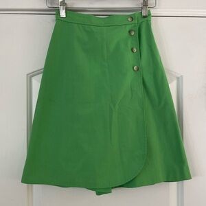 Adorable Vintage The Villager Union Made Skort Kelly Green - 4